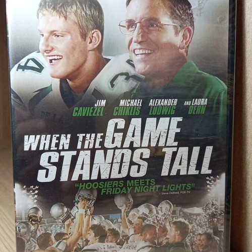 When the Game Stands Tall DVD new, Region 1, English subtitles