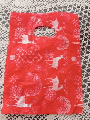 Small plastic bag used