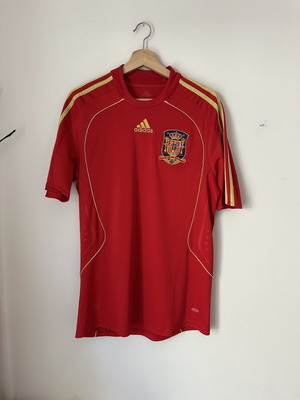 Spain 2008 home football jersey size M like new