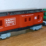 Iron train with wagons full functional or engine