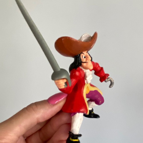 Bullyland Captain Hook pvc figure from Disney Peter Pan used