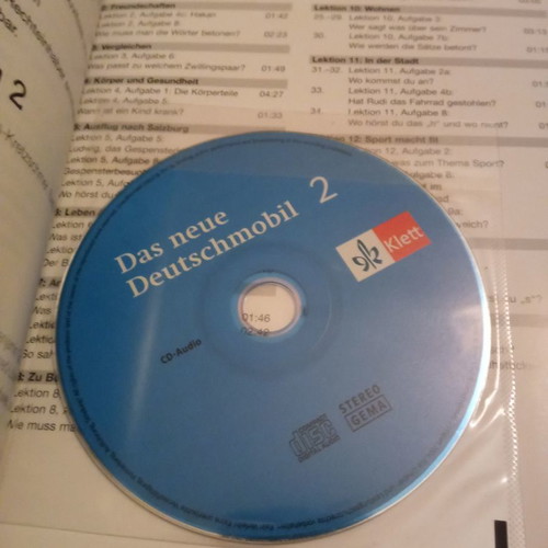 German books new, level A1-B1, set of 6 with CDs