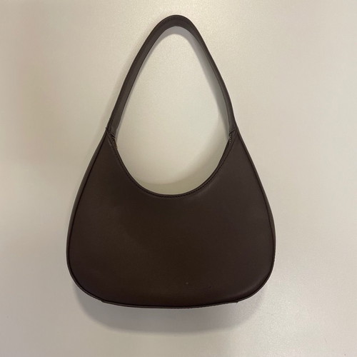 Brown vegan leather bag Brandy Melville new