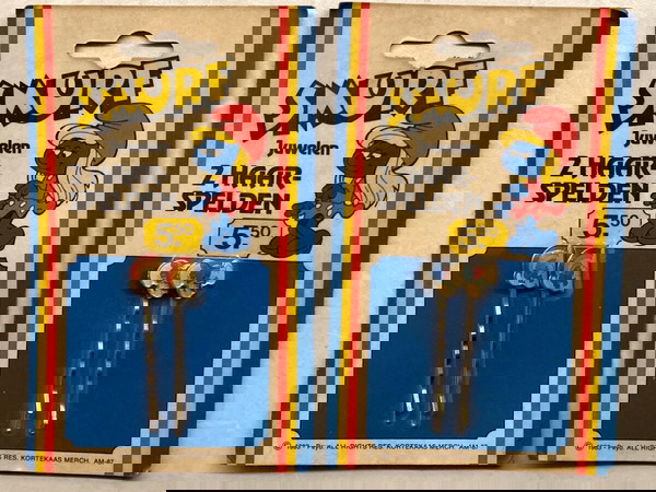 Smurf kortekaas Peyo 1983 