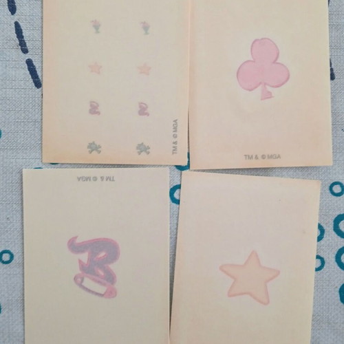 Bratz Babyz collectible stickers pack by Preziosi 2005 like new