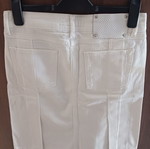 Zara white skirt knee-length like new, size S 36 8