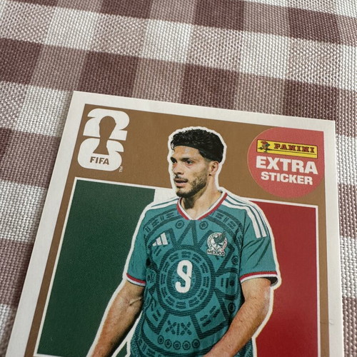 Panini Extra Sticker Raul Jimenez Bronze World Cup 2026 new