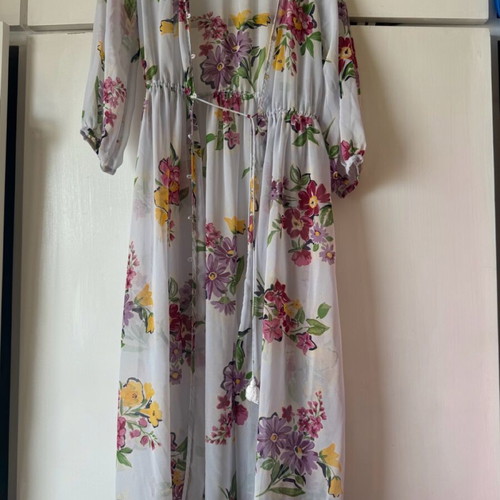 Tunic new with flowers Zara XS