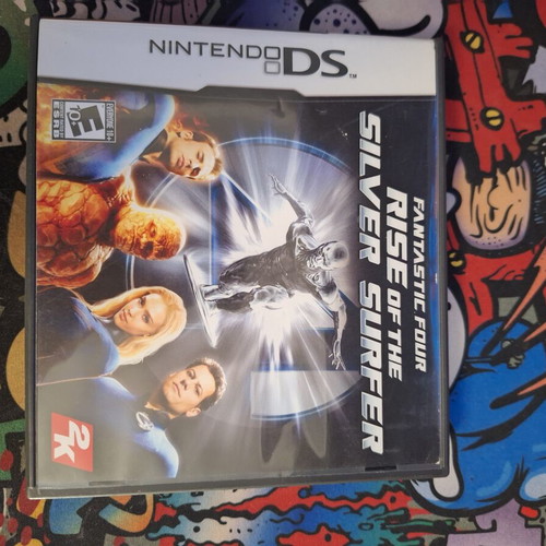 Fantastic Four Rise of the Silver Surfer Nintendo DS game like new