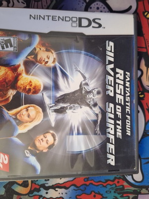 Fantastic Four Rise of the Silver Surfer Nintendo DS game like new