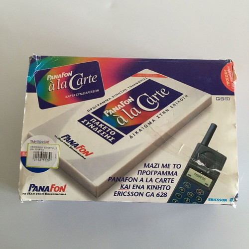 Ericsson GA 628 used blue with box and manual