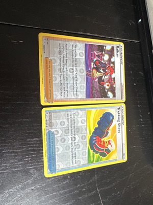 Pokémon cards used 8 NM Raihan R Holo Trekking shoes R Holo