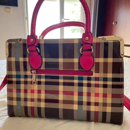 Tom and Eva handbag like new, pink multicolor