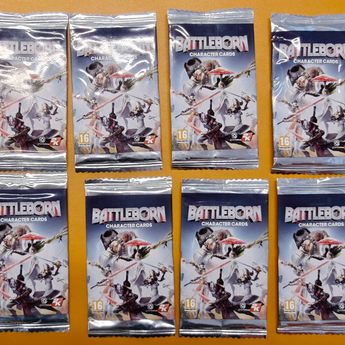 Battleborn Character Cards new sealed pack of 8 cards