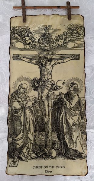  palia lithografia Christ on the Cross Durer!