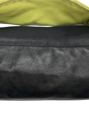 Prada кожена чанта Nappa двуцветна употребявана