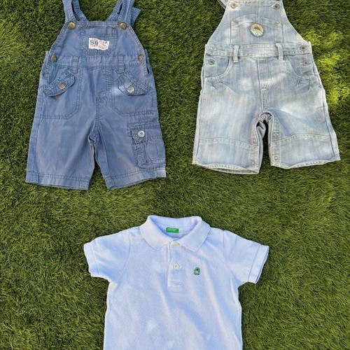 Clothing set for boy 12-18 months like new, 13 pieces summer