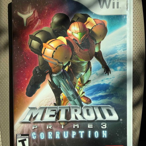Metroid Prime 3 Corruption Nintendo Wii game