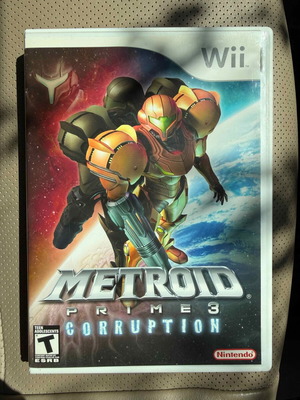 Metroid Prime 3 Corruption Nintendo Wii game