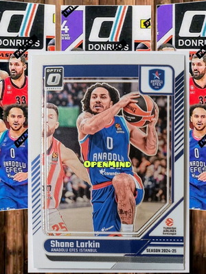 Κάρτα Optic Larkin Anadolu Efes Donruss Euroleague 2024-25 καινούργια