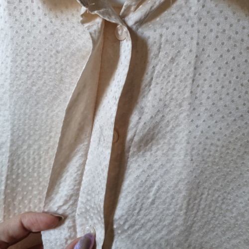 Levate Silk Shirt Danish Design, Size S/M, Like New