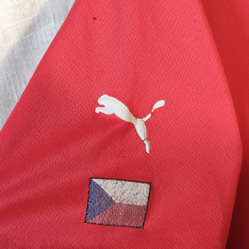 Puma Vintage 2004 Czech Republic Home Soccer Jersey Size L