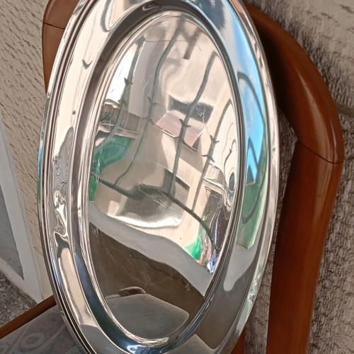 Zepter serving tray made of chrome like new, 40×60 cm