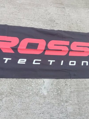 Crosspro motocross enduro banner used 300x78 for garage decoration