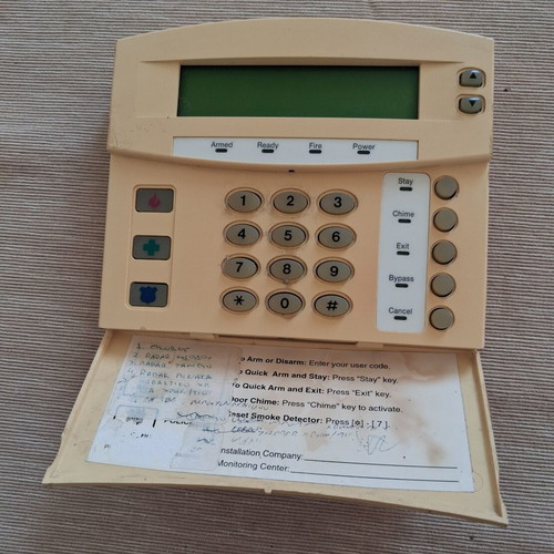 Alarm system keypad like new