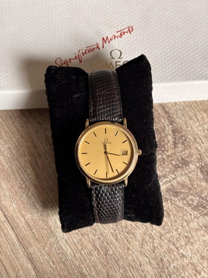 Omega Deville watch used with full box and papers