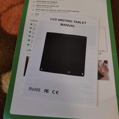 Digital Writing Tablet 12 inch, black