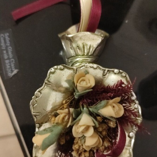 Vintage Italian Bonbonniere made of silver-plated metal like new