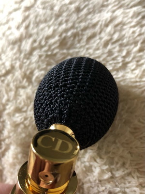 Christian Dior vintage αντλία αρώματος μεταχειρισμένη με φουσκωτό σπρέι