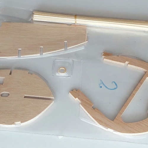 DeAgostini San Giovanni Battista wooden parts, Issue 2