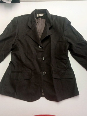 Pan Dim jacket dark brown M like new, Greek tailoring