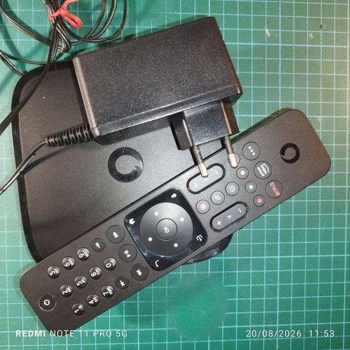 Vodafone TV Box GR-1280 with remote and power supply