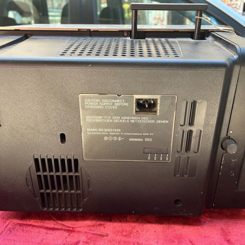 Eumig RS3000 rare Super 8 projector with built-in screen like new
