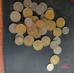 Various old coins from Greece