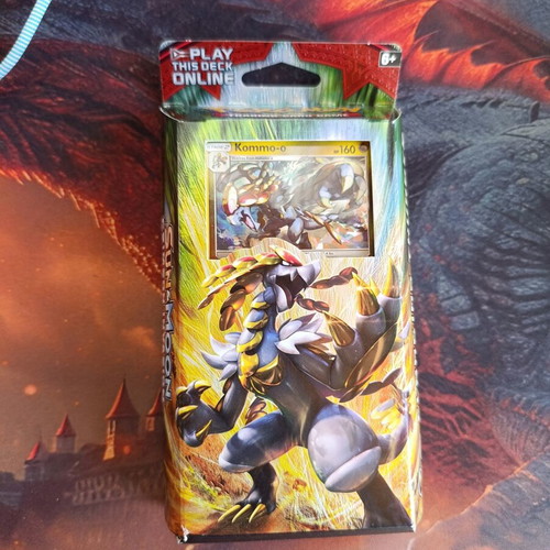 Pokemon Crimson Invasion Clanging Thunder Theme Deck like new