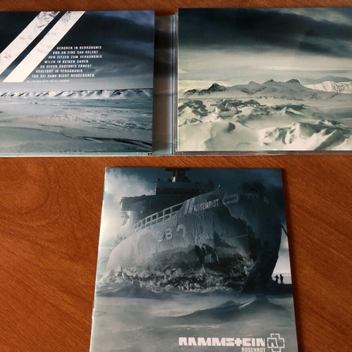 Rammstein Rosenrot Digipack Limited Edition CD - DVD like new, metal