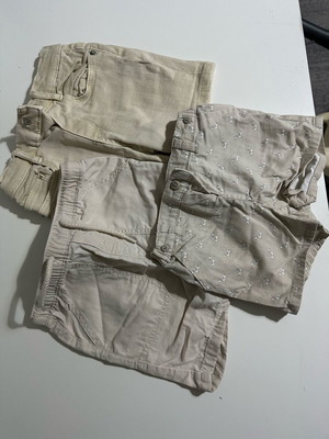 Beige shorts like new, pack of 3 pieces