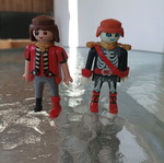Playmobil pirate and ghost set