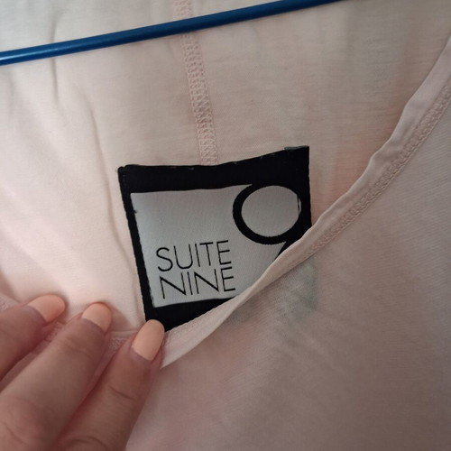 Asymmetric T-shirt Suite Nine like new, pink, size M