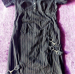Σπανιο φορεμα Lip Service, military/ gothic, industrial, size Medium