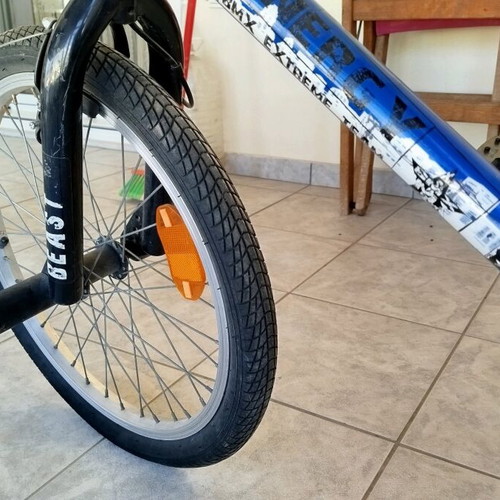 BMX Energy Beast 20" kids bike used, blue