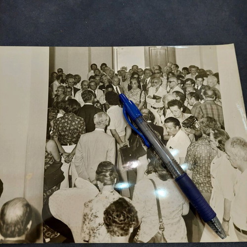 Manos Katrakis collectible black and white photo like new