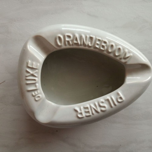 Oranjeboom ceramic beer ashtray like new