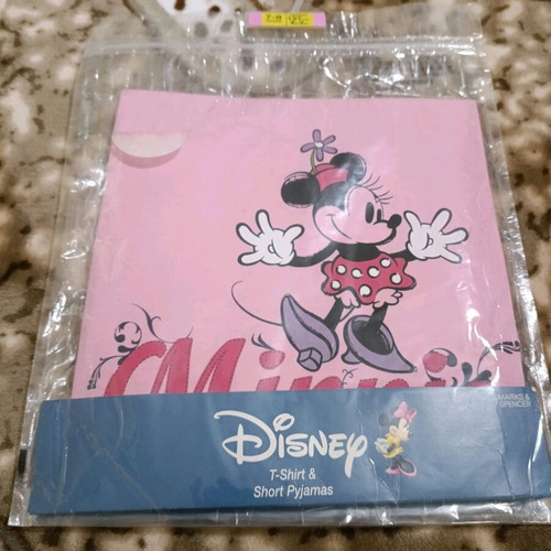 Marks & Spencer summer pyjamas for 7 years old, new, pink