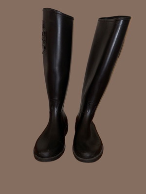 Nak black galoshes used, size 39