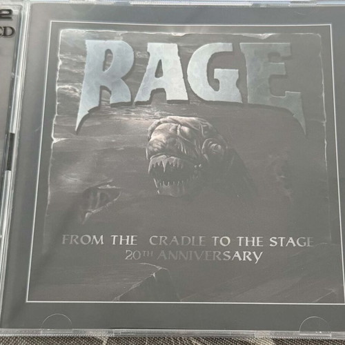Rage From The Cradle To The Stage 2CD promo used, metal